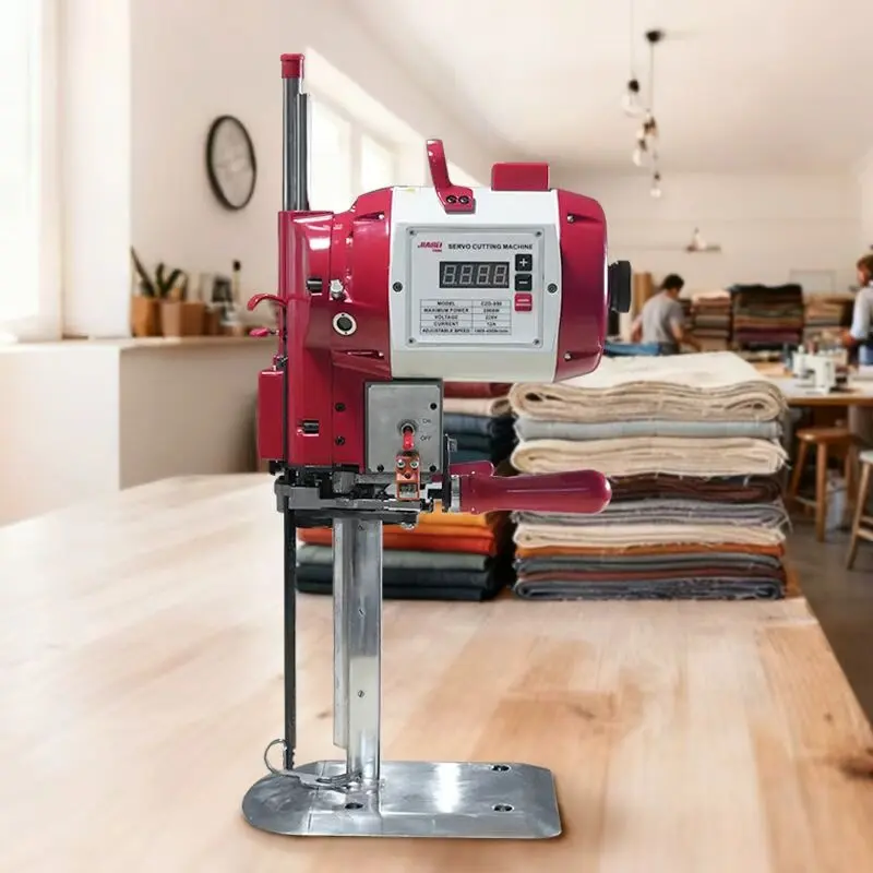 Máquina de corte com faca reta